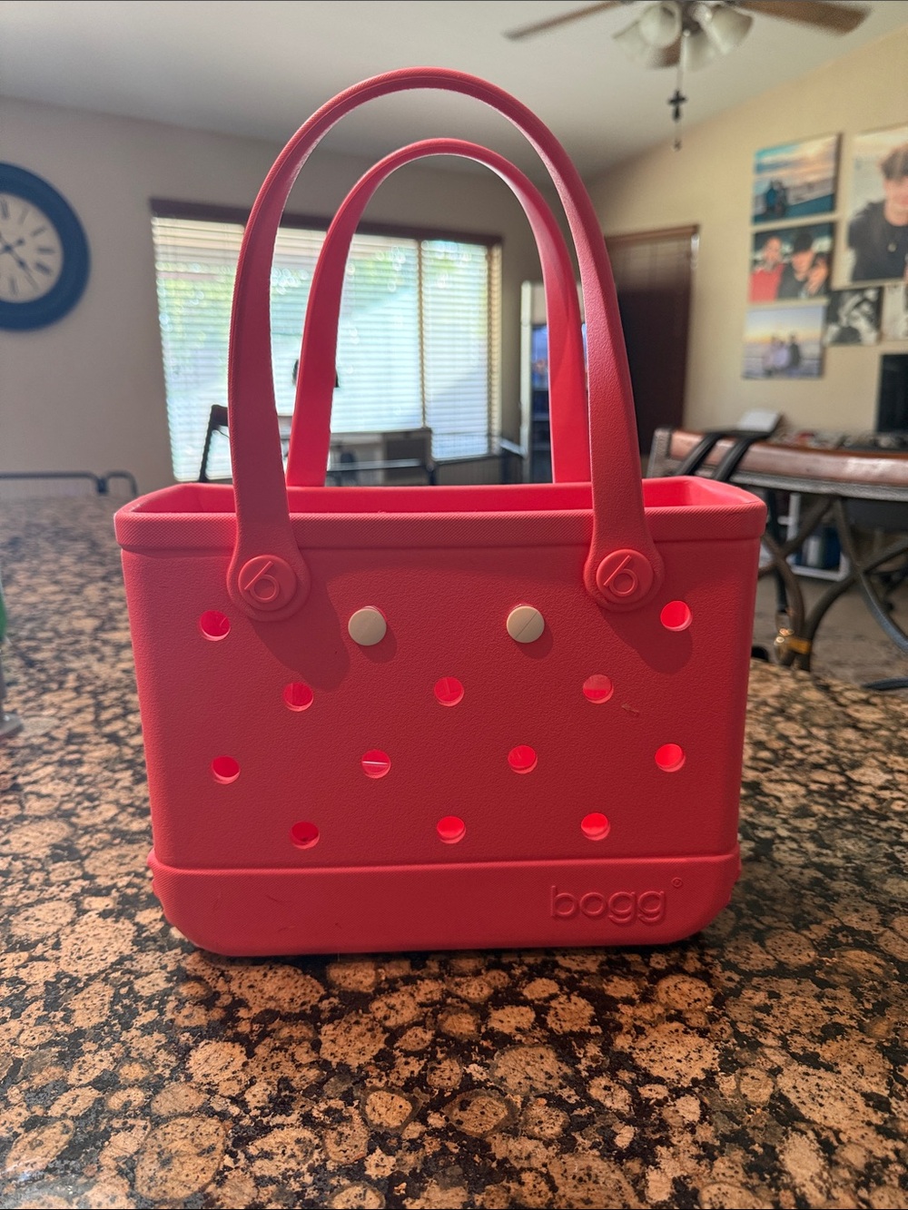 BOGG BAG Small Tote in Hot Pink